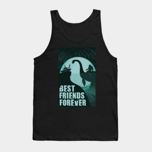 Best Friends Ever - Ufo bigfoot loch ness monster Tank Top